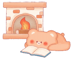 Reading Fireplace Sticker