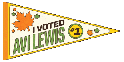 Ndp Avi Sticker by Lewis For Leader