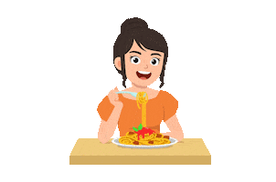 Spaghetti Wow Sticker by mayoraid