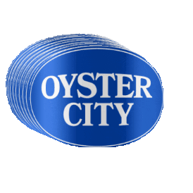 Beer Cheers Sticker by Oyster City Brewing Co.