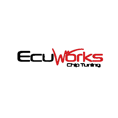 Ecu Works Chip Tuning & Car Repair Sticker