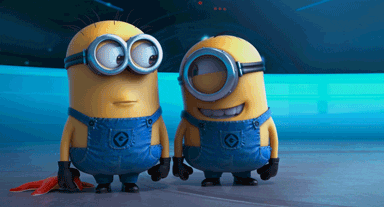  funny lol laughing laugh minions GIF