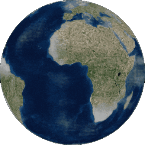 Earth Planet Sticker by GeoOne