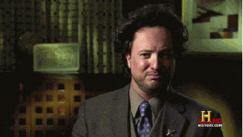 ancient aliens face GIF