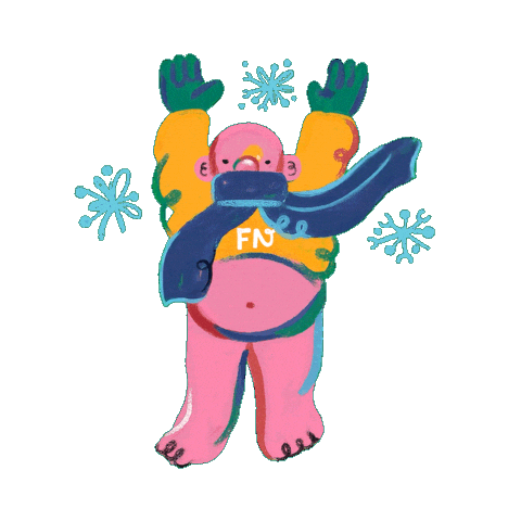 Pink Nyc Sticker by Flatiron NoMad