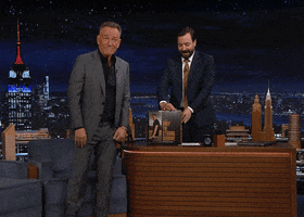 Wave Brucespringsteen GIF by The Tonight Show Starring Jimmy Fallon