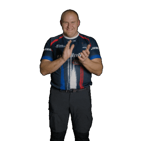 Great News Clap Sticker by STIHL TIMBERSPORTS®