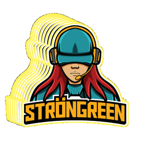 Strongreen Sticker