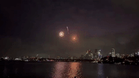 Fireworks Light Up Sydney Skyline on New Year's Eve