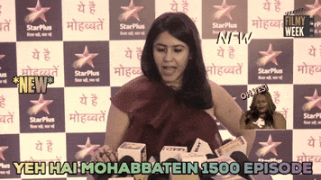 Yeh Hai Mohabbatein Success Party GIF by Filmyweek