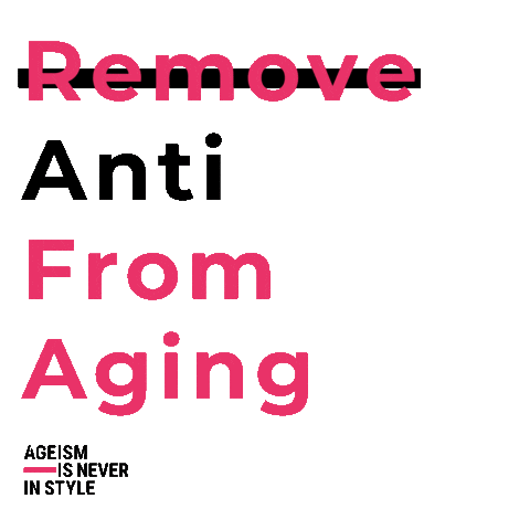 Ageism Pro Age Sticker by The Bias Cut
