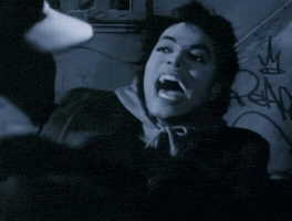 Scared Michael Jackson GIF