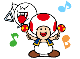 Ghost Mario Sticker