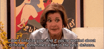 Criticize Lucille Bluth GIF