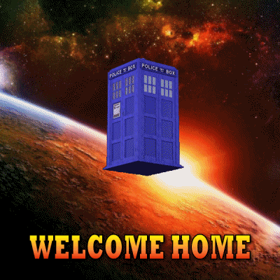 Welcome Aboard Doctor Who GIF
