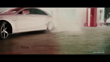 Mercedes #V8 #Burnout #Car #Love #White GIF