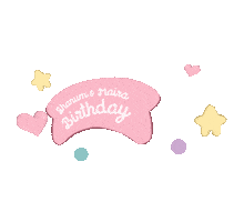 Birthday Maira Sticker by Rafhi Dominic