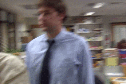 Panicked The Office Gif