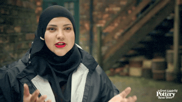 Excited Beauty GIF by The Great Pottery Throw Down