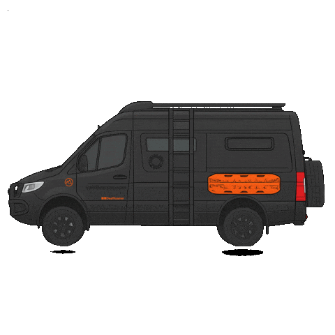 Road Trip Adventure Sticker by vanlifezone