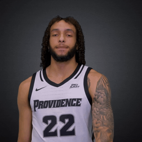 Point Yes GIF by Providence Friars