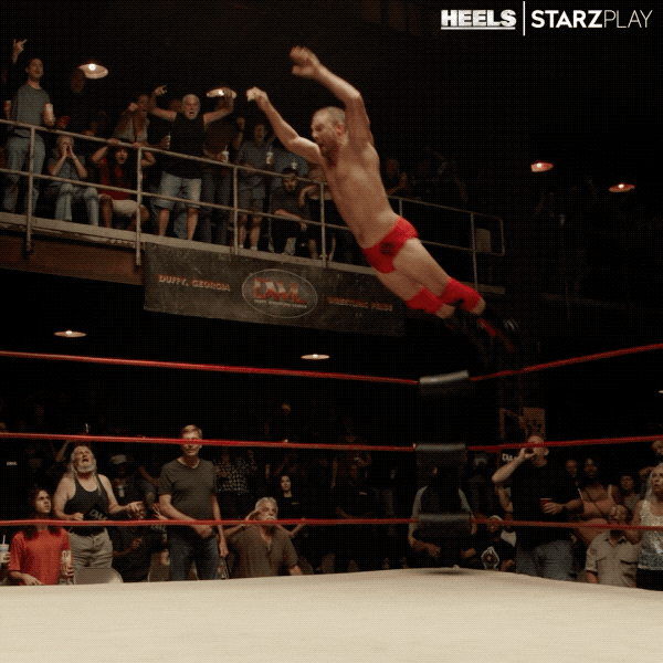 Wwe Tap Out GIF by STARZPLAY