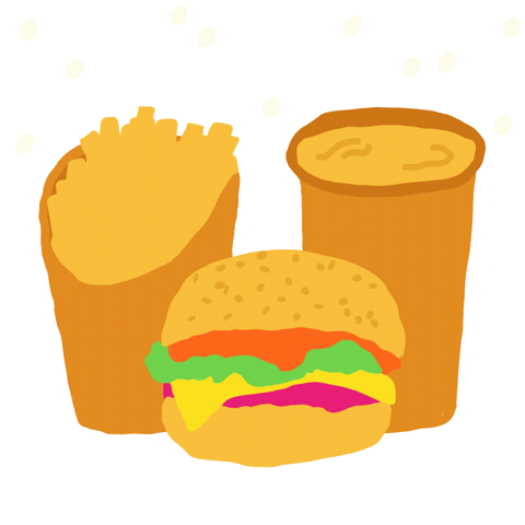 Bioburger Sticker