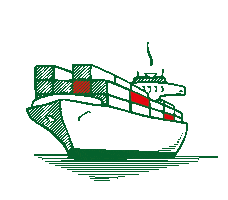 Nkg Containership Sticker by Neumann Kaffee Gruppe