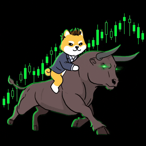 To The Moon Crypto GIF by Dogelon Mars