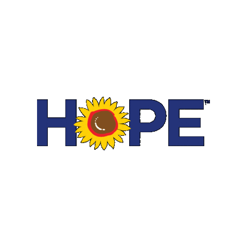 Hope Sunflower Sticker by Prayers From Maria Foundation
