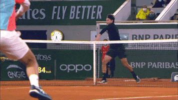 Flying French Open GIF by Roland-Garros