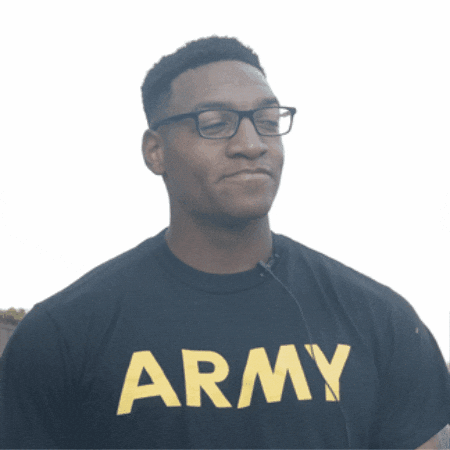 Us Army Laughing GIF by GoArmy