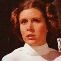 Carrie Fisher What GIF