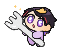 Shu Eating Sticker