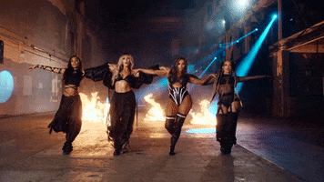 Fire Confetti GIF by Little Mix