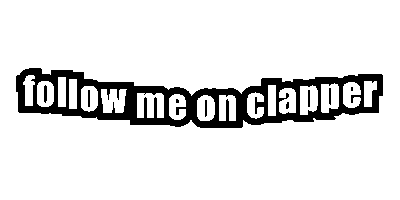 Follow Sticker by Clapper