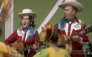 Tv Show Singing GIF by Texas Archive of the Moving Image