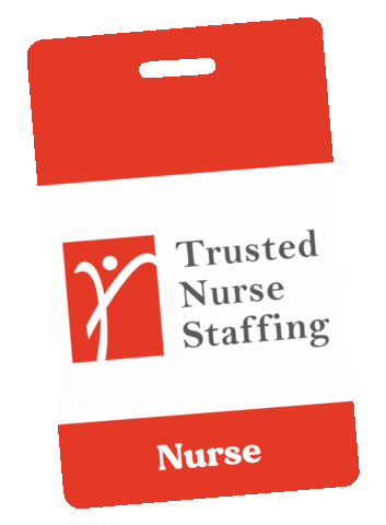 Trusted Nurse Staffing Sticker