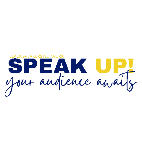 Black Speakers Network Sticker
