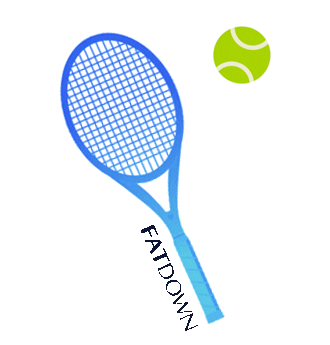 Tennis Sticker by FATDOWN