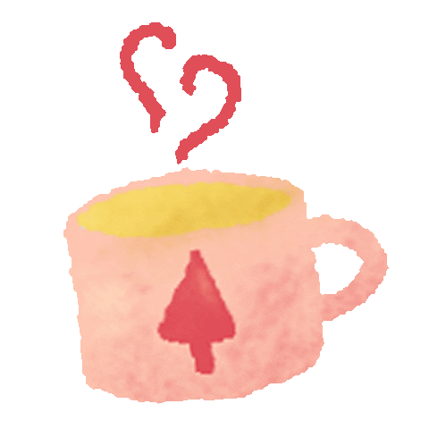 Christmas Coffee Sticker