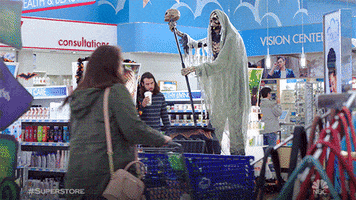 cloud 9 halloween GIF by Superstore