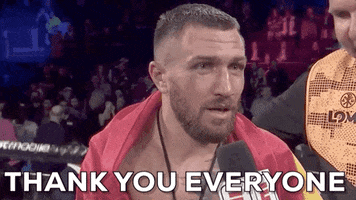 Top Rank Thank You GIF by Top Rank Boxing