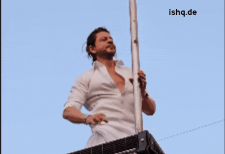 Shah Rukh Khan Star GIF by ISHQ by ISHQde
