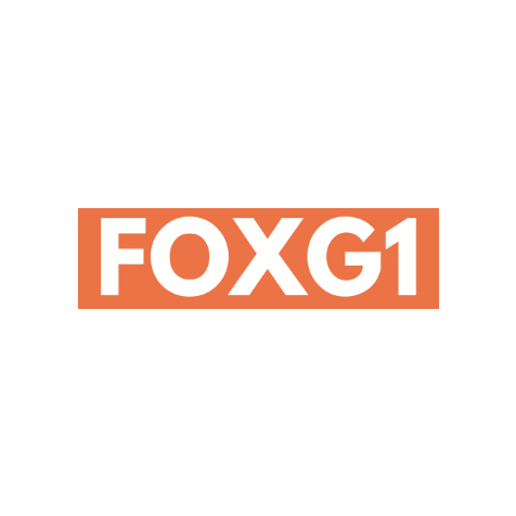 Sticker by FOXG1 Research