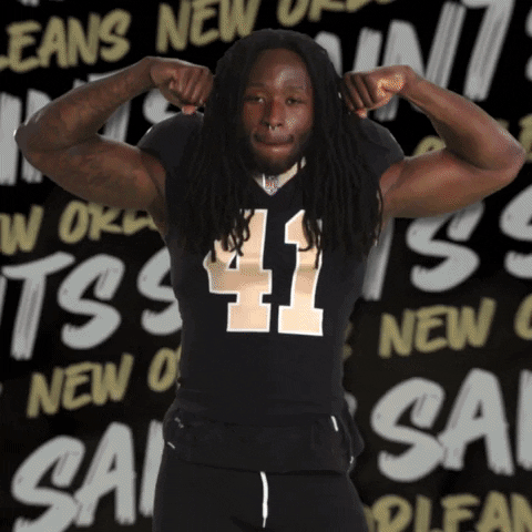 Sport Nfl GIF by New Orleans Saints