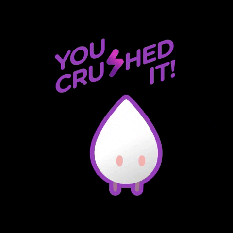 Lu You Crushed It GIF by Health Promotion Board Singapore