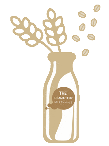 The Milkman For Millennials Sticker