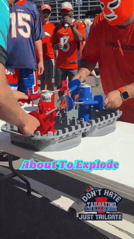 Drinking Games Explode GIF by Tailgating Challenge