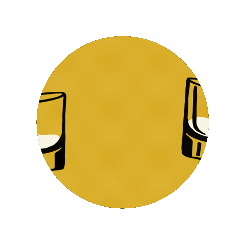 Cheers Sticker by Three Chord Bourbon